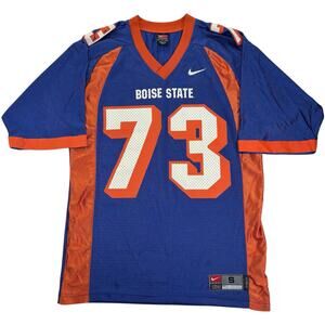 Vintage y2k Nike Team Boise State Broncos #73 Authentic Jersey Men Small College